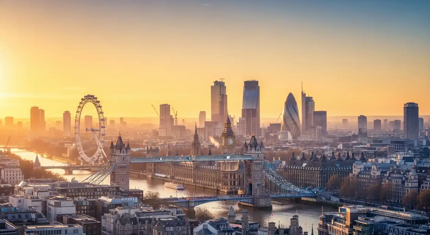 Sunrise & Sunset Times in London: Best Spots & Monthly Guide