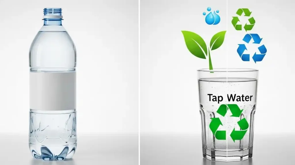 Comparison of London tap water and bottled water