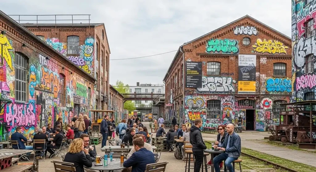 RAW Gelände cultural and street art space in Berlin