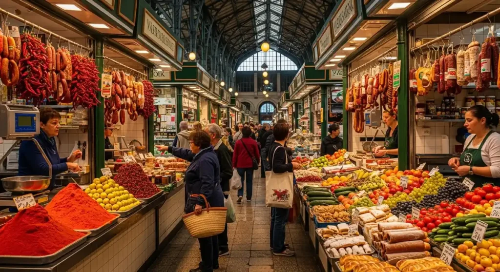 Budapest Great Market Hall interior