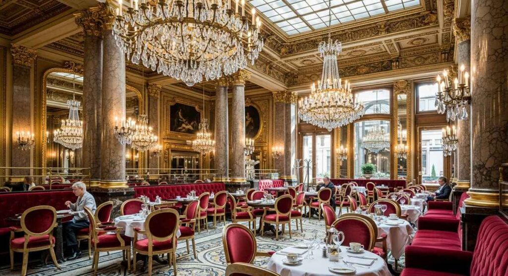 New York Café interior in Budapest